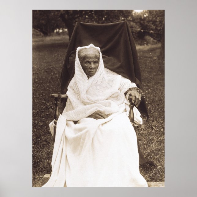 Harriet Tubman Afroamerikaner Abolitionist Poster (Vorne)