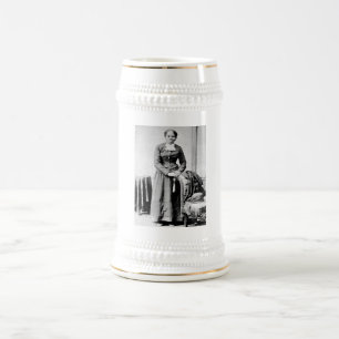 Harriet Tubman Conductor Untergrund Railroad Bierglas
