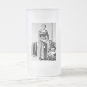Harriet Tubman Conductor Untergrund Railroad Mattglas Bierglas