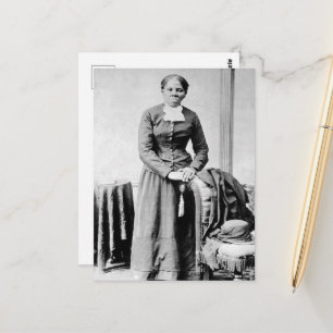 Harriet Tubman Conductor Untergrund Railroad Postkarte
