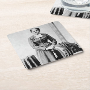 Harriet Tubman Conductor Untergrund Railroad Rechteckiger Pappuntersetzer