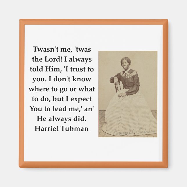 Harriet Tubman Magnet (Vorne)