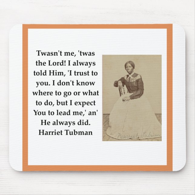 Harriet Tubman Mousepad (Vorne)