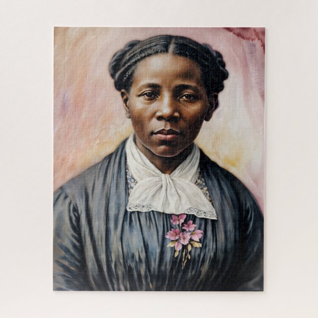 Harriet Tubman Original Portrait Art (Vertikal)