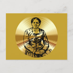 Harriet-Tubman-Porträt Postkarte