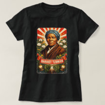 Harriet-Tubman-Porträt-T-Shirt  Kunst zur Schwarze