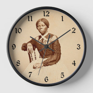 Harriet Tubman Schwarze Frau, Underground Railroad Uhr