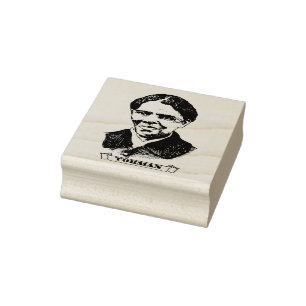 Harriet Tubman über Ihre 20-Dollar-Bill-Rubber-Bri Gummistempel