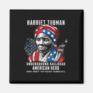 Harriet Tubman Untergrund Railroad American Hero Magnet