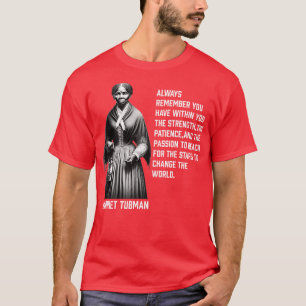 Harriet Tubman verändert die Welt T-Shirt