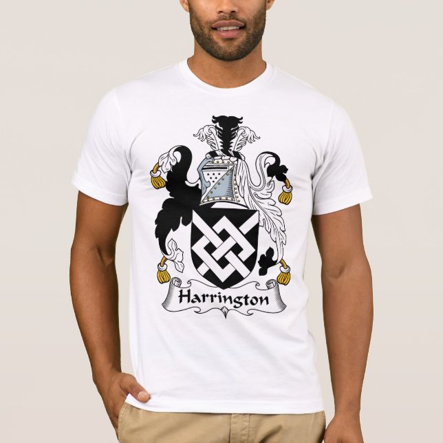 Harrington Familienwappen T-Shirt (Vorderseite)