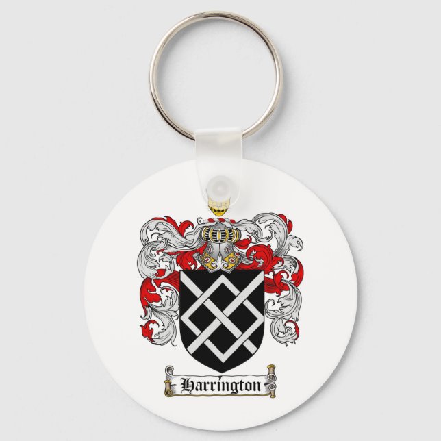 HARRINGTON FAMILY CREST -  HARRINGTON COAT OF ARMS SCHLÜSSELANHÄNGER (Vorderseite)