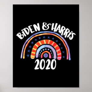 Harris 2020 Rainbow Gay Pride Lgbt 2020 Wahl Poster