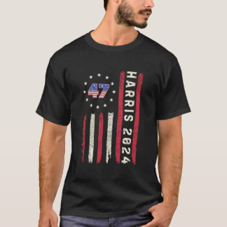 Harris 2024 47 Präsident T-Shirt