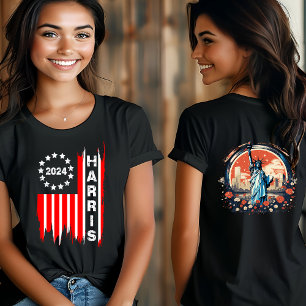 Harris 2024: Frische Unterstützung für die Wahlen Tri-Blend Shirt