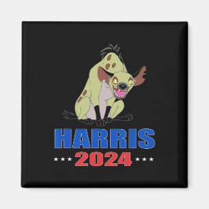 Harris 2024 Funny Hyena Magnet