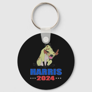 Harris 2024 Funny Hyena Schlüsselanhänger