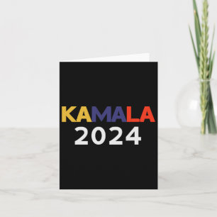 Harris 2024 für den Präsidenten Karte