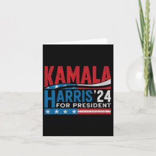 Harris 2024 für Präsidentschaftswahl für Kama Karte