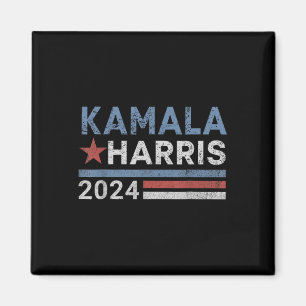 Harris 2024 für Präsidentschaftswahlkampf Magnet