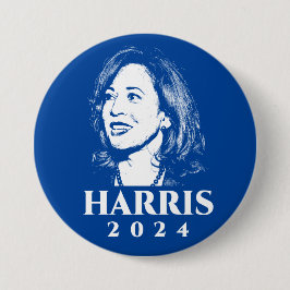 Harris 2024 kamala Wahlkampf Foto Button