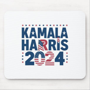 Harris 2024 Politische Patriotische Erklärung Demo Mousepad