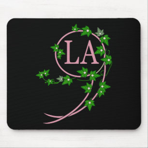Harris 2024 Präsident Komma La Ivy Pink Und Grün Mousepad