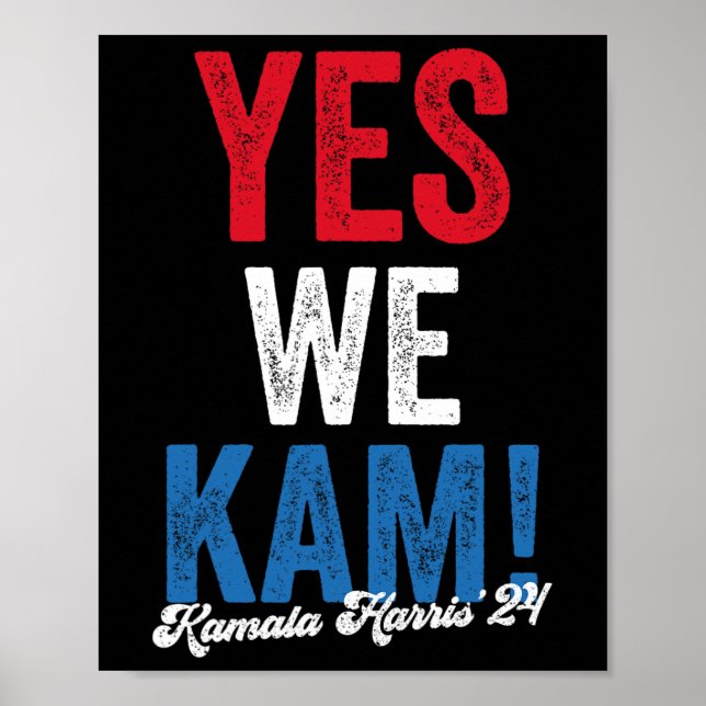 Harris 2024 Support I&#';m mit ihrer Kamala Harris Poster (Vorne)