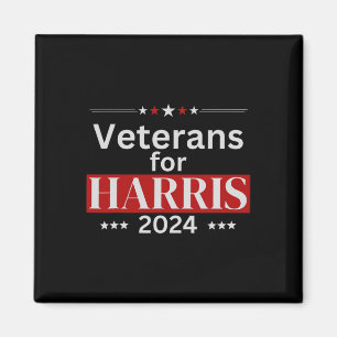 Harris 2024: Veteranen für Harris 2024 Harris wähl Magnet