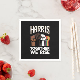 Harris 2024 Wahl LGBT Kamala Harris 2024 Serviette