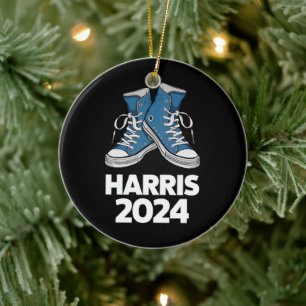 HARRIS 2024 Wahl Präsident Kamala Wahlsieger Keramik Ornament