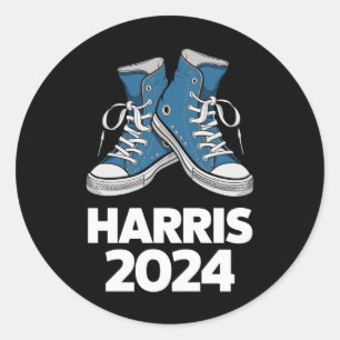 HARRIS 2024 Wahl Präsident Kamala Wahlsieger Runder Aufkleber
