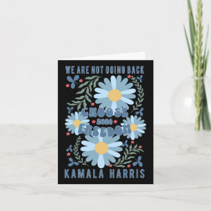 Harris 2024 wählt Freedom Boho Wildblumen aus Karte