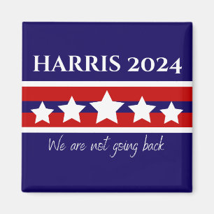 Harris 2024 Wir gehen nicht zurück Magnet