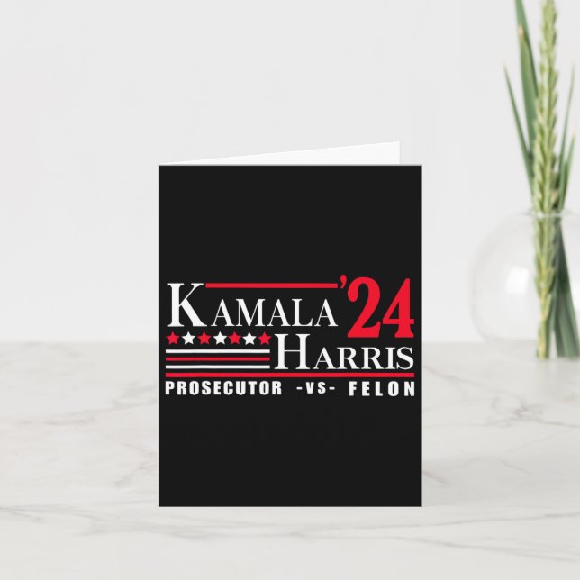 Harris 24 Ankläger Vs Felon Karte (Vorderseite)