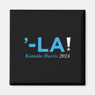 Harris 24 Comma La Kamala Walz 2024 Präsident Kama Magnet