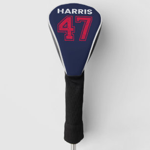 Harris 47 I - Kamala Harris für den Präsidenten Golf Headcover