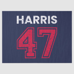 Harris 47 I - Kamala Harris für den Präsidenten Seidenpapier