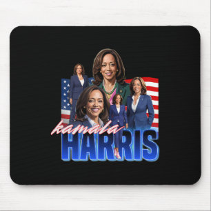 Harris Amerikanische Flagge Bootleg  Mousepad