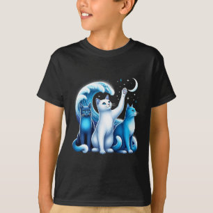Harris Blue Cats Wave Kamala Funny für Katzen Lieb T-Shirt