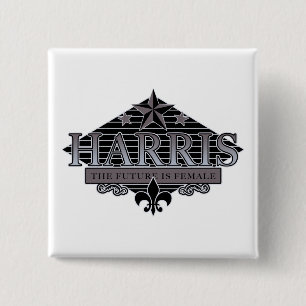 HARRIS - die Zukunft ist weiblich Button