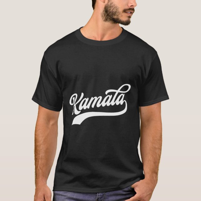 Harris Doppelseitiges Clic Baseball Style Design T-Shirt (Vorderseite)
