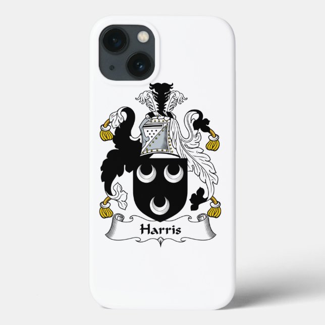 Harris Familienwappen Case-Mate iPhone Hülle (Rückseite)