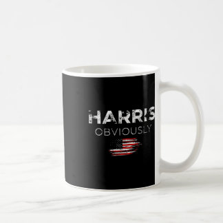 Harris für den Präsidenten 2024 offensichtlich Kaffeetasse