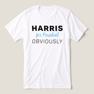 Harris für den Präsidenten 2024 Tri-Blend Shirt