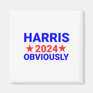 Harris für den Präsidenten offensichtlich 1 Magnet