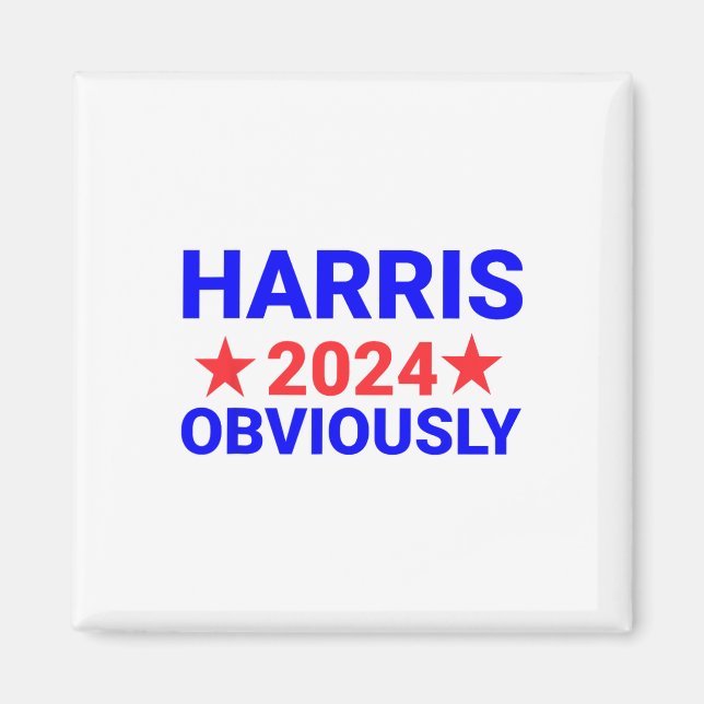 Harris für den Präsidenten offensichtlich 1 Magnet (Vorne)