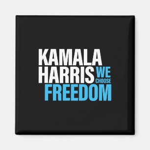 Harris für die Freiheit der Präsidentschaftswahl 2 Magnet