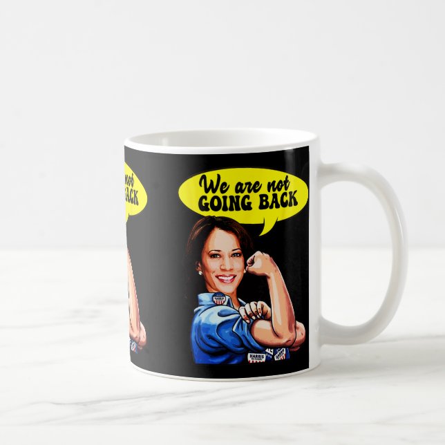 Harris für die Präsidentenwahl 2024 Wir werden nic Kaffeetasse (Rechts)