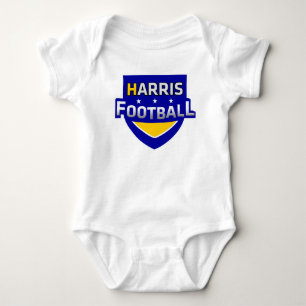 Harris-Fußball-Baby-Ausstattung Baby Strampler